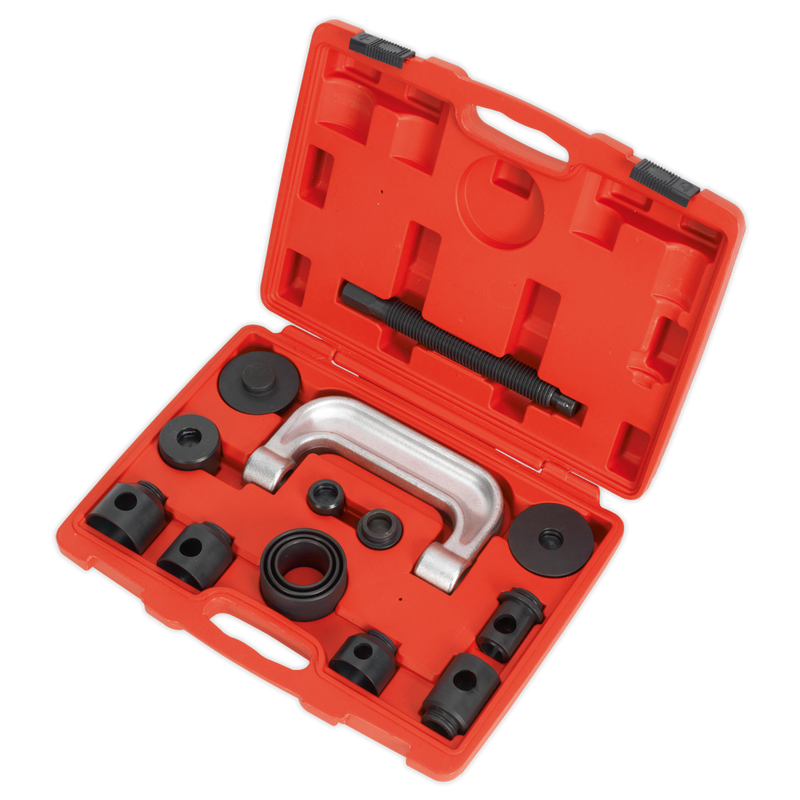 Sealey Lower Ball Joint Remover Installer VS1274 14 Piece Set