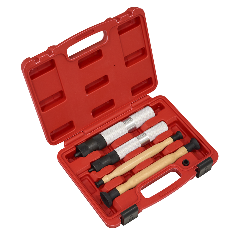 Sealey Valve Collet Remover/Installer Set 5 Piece with Suction Cups