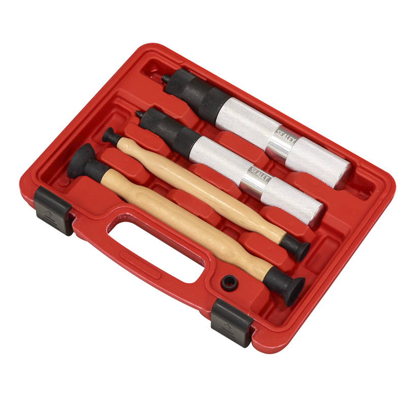 Sealey Valve Collet Remover/Installer Set 5 Piece with Suction Cups