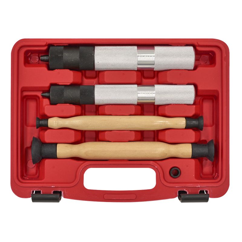 Sealey Valve Collet Remover/Installer Set 5 Piece with Suction Cups