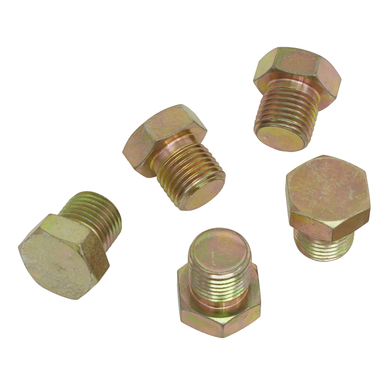 Sealey Sump Plug M15 Pack of 5 - 0.2kg