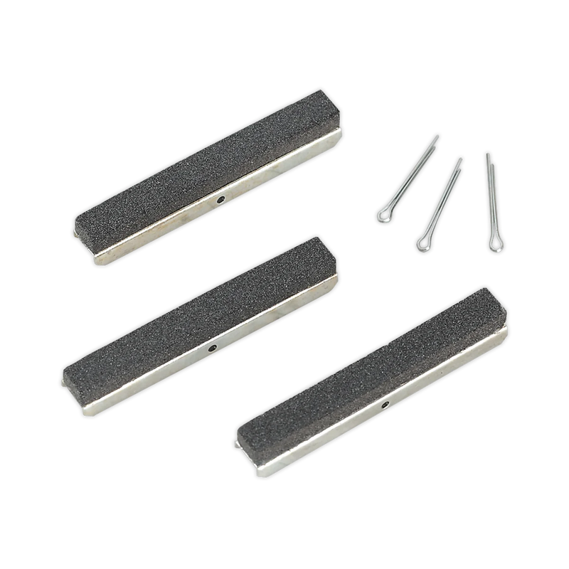 Sealey Stone Set VS162 Coarse Pack of 3