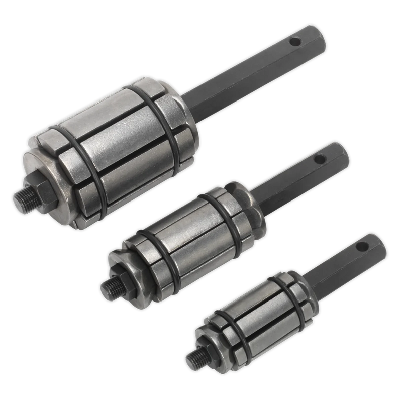 Sealey Exhaust Pipe Expander Set 3 Piece - Sizes Ø29-81mm