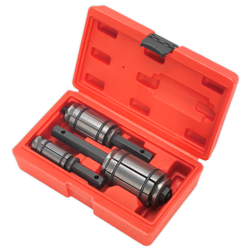 Sealey Exhaust Pipe Expander Set 3 Piece - Sizes Ø29-81mm