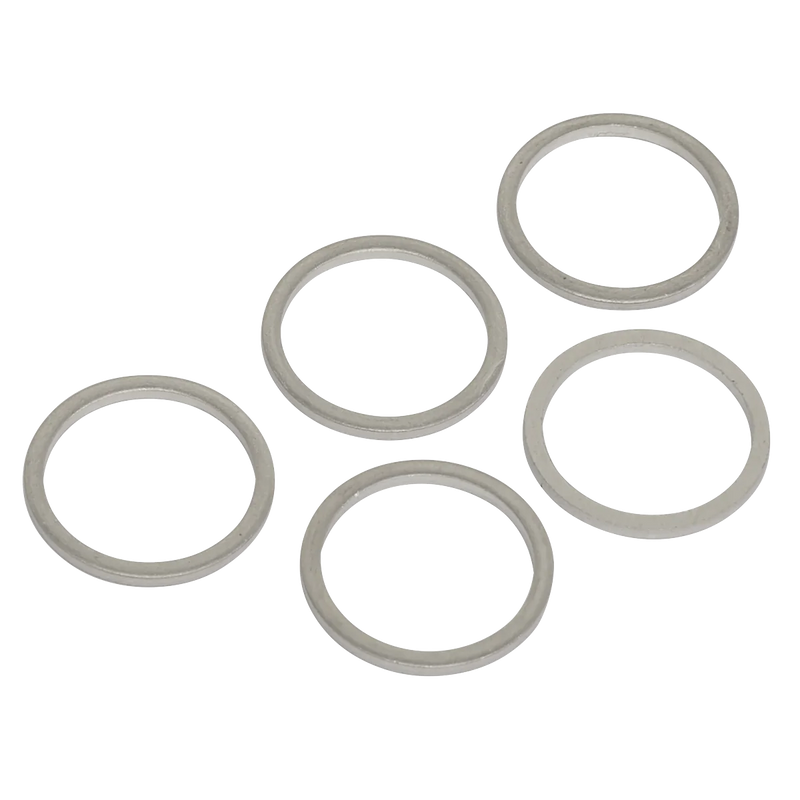 Sealey Sump Plug Washer M17 - Pack of 5
