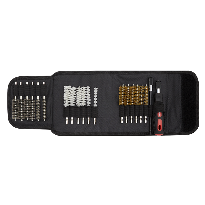 Sealey Cleaning Brush Set 20 Piece VS1800 Ø9-19mm