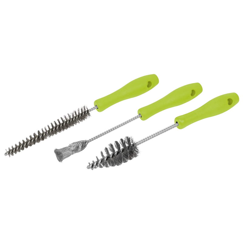 Sealey Injector Bore Cleaning Brush Set 3 Piece Ø10-34.5mm