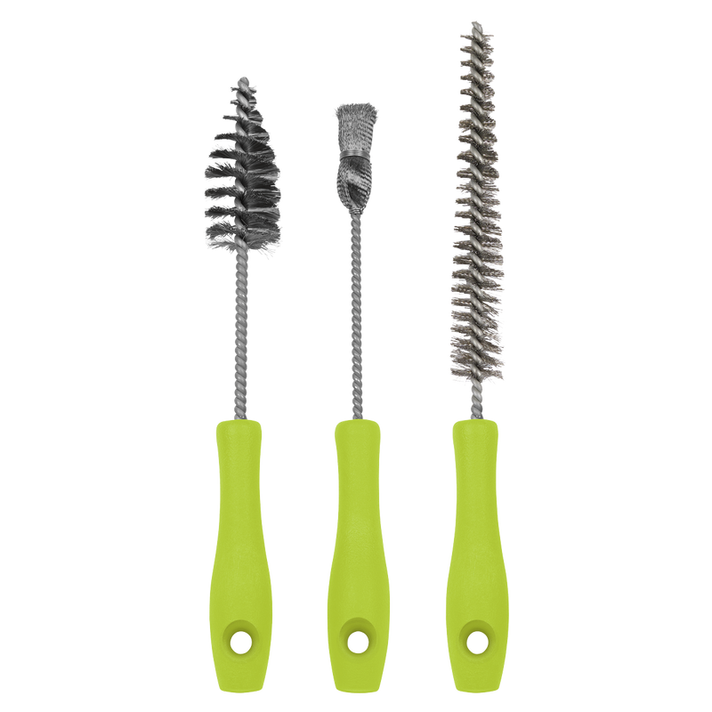 Sealey Injector Bore Cleaning Brush Set 3 Piece Ø10-34.5mm