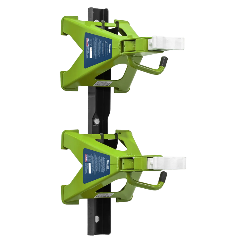 Sealey Axle Stand Combo 3 Tonne Hi-Vis Green VS2003HVCOMBO