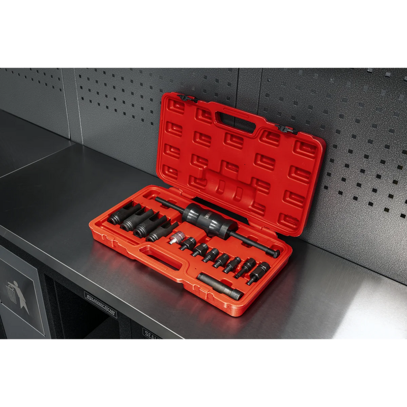 Sealey Diesel Injector Puller Set 14 Piece VS2059 8.65kg
