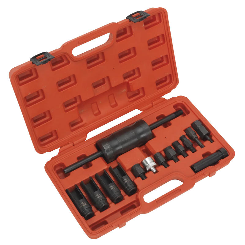 Sealey Diesel Injector Puller Set 14 Piece VS2059 8.65kg