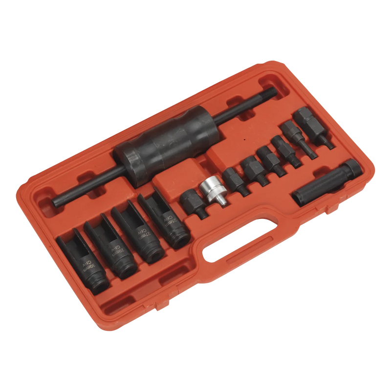Sealey Diesel Injector Puller Set 14 Piece VS2059 8.65kg