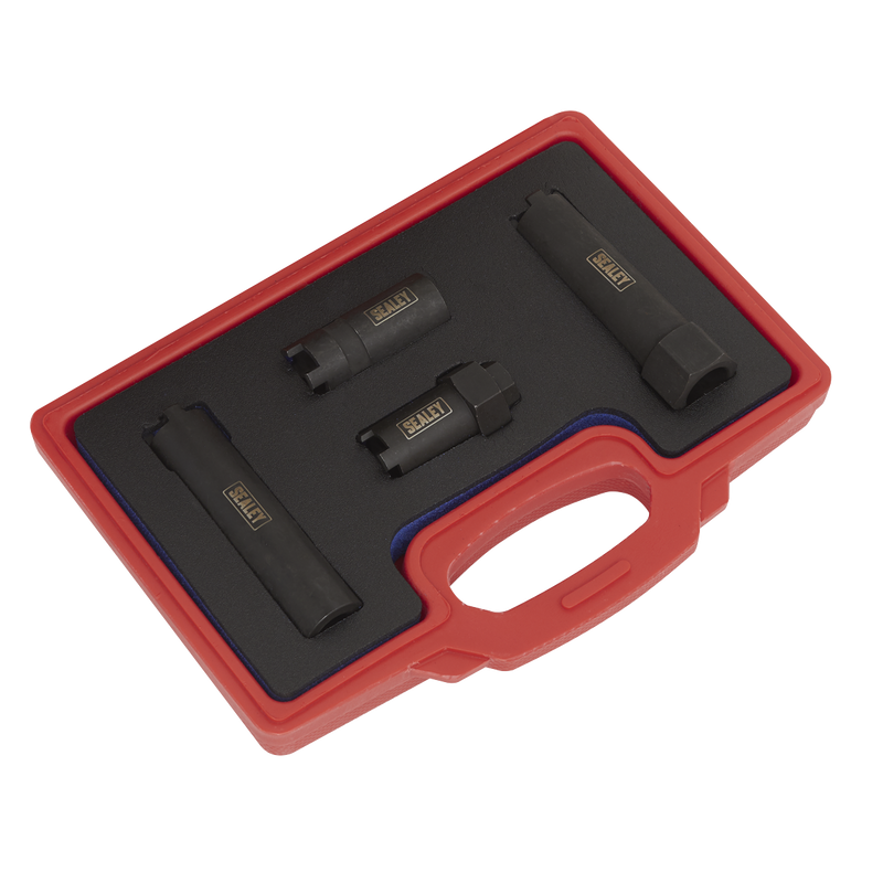 Sealey Diesel Injector Socket Set VS2061 4 Piece
