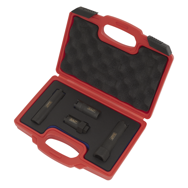 Sealey Diesel Injector Socket Set VS2061 4 Piece