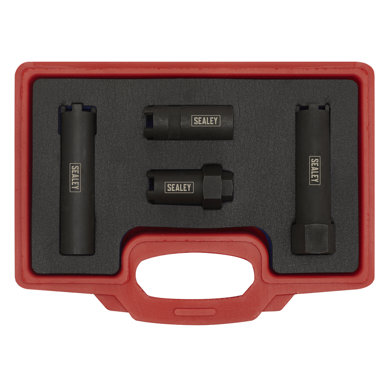Sealey Diesel Injector Socket Set VS2061 4 Piece
