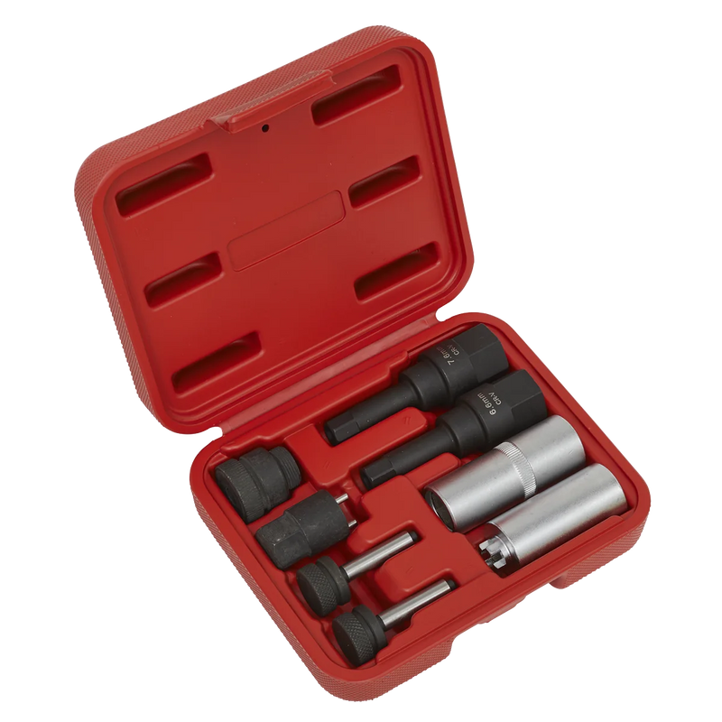 Sealey Diesel Injector Repair Socket Set 8 Piece VS2068 1/2" Drive