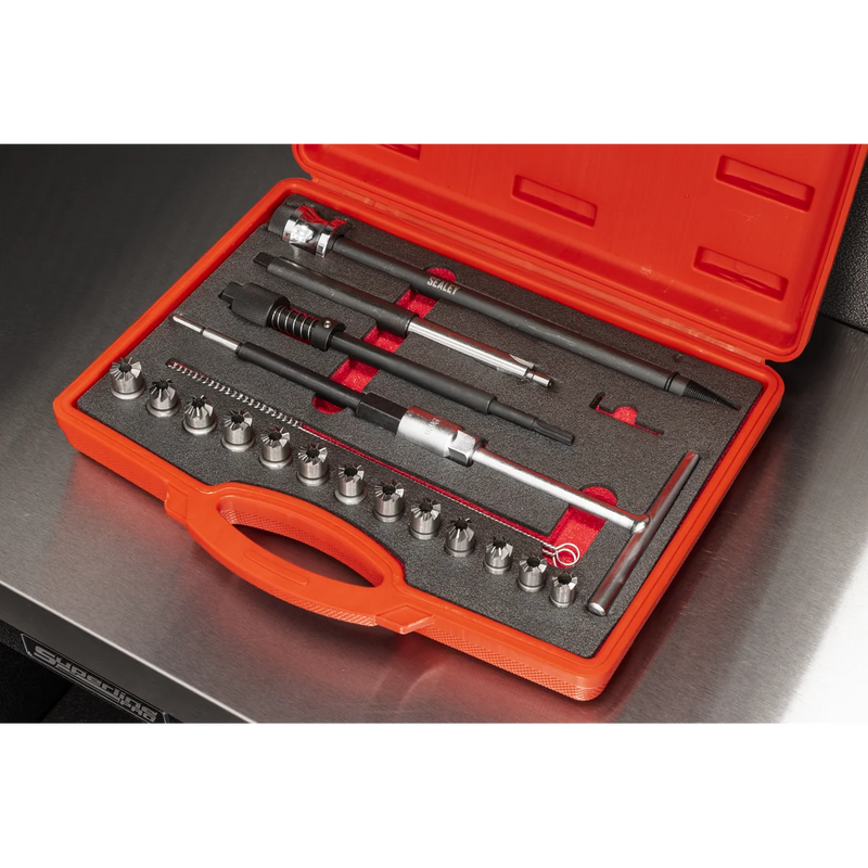 Sealey Diesel Injector Seat Cutter Set 21 Piece, Model VS2070