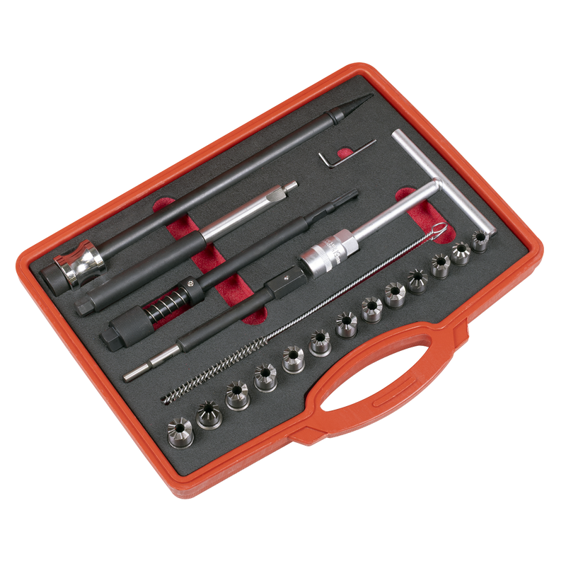 Sealey Diesel Injector Seat Cutter Set 21 Piece, Model VS2070