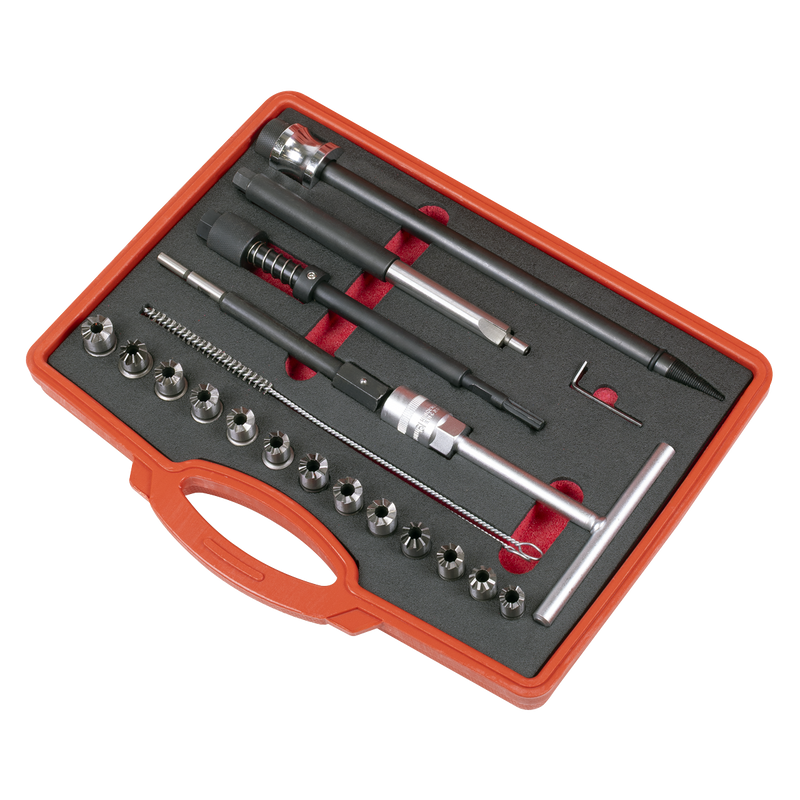Sealey Diesel Injector Seat Cutter Set 21 Piece, Model VS2070