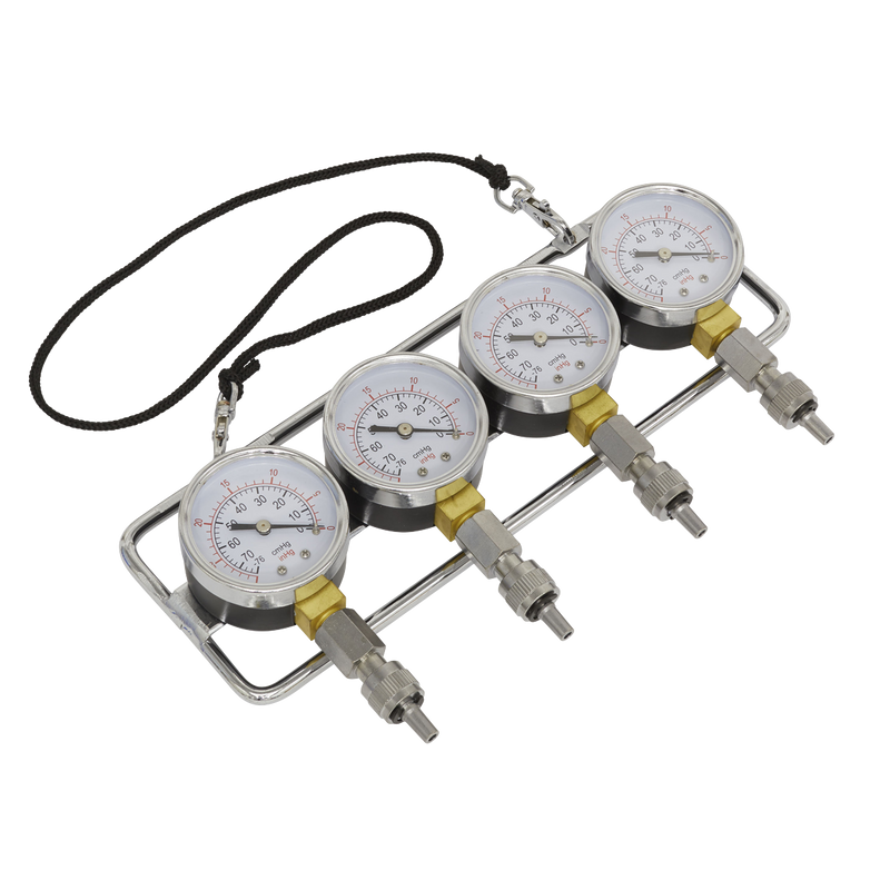 Sealey Carburettor Synchronizer VS209 Maximum Vacuum 76cmHg