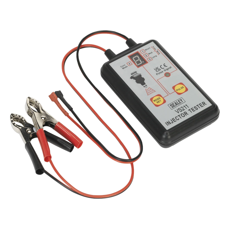 Sealey Petrol Fuel Injector Tester VS211 12V