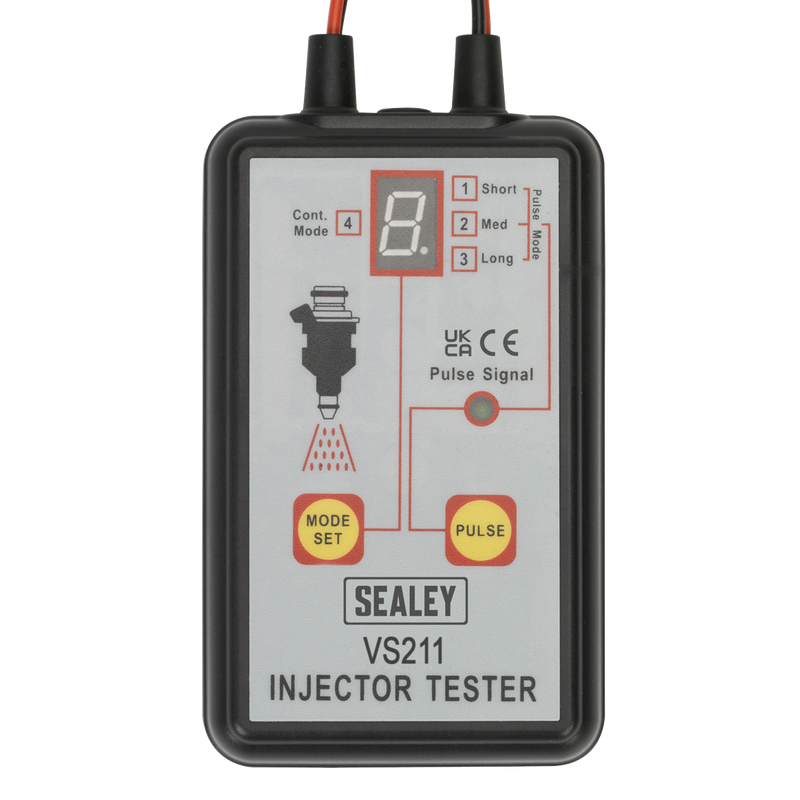 Sealey Petrol Fuel Injector Tester VS211 12V