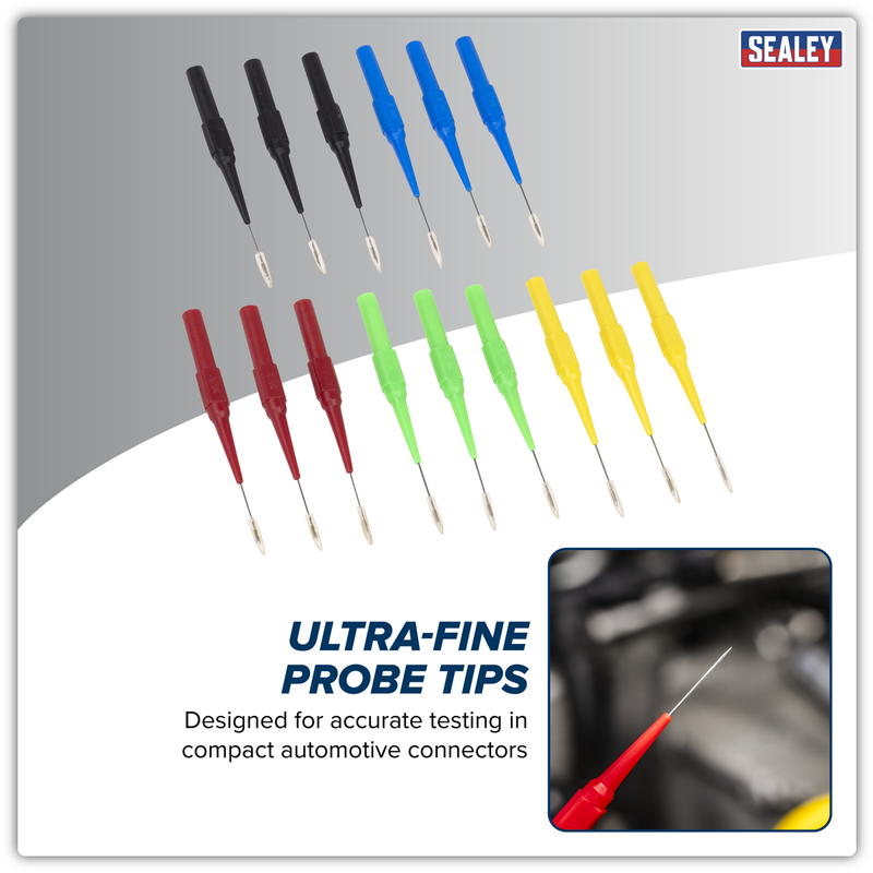 Sealey Automotive Back Probes 15 Piece Set - Model VS225