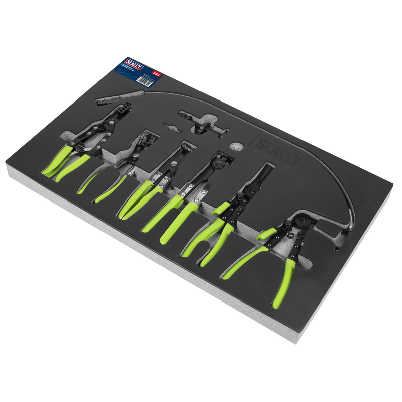Sealey Hose Clip Removal Tool Set 7 Piece VS2662 Heavy-Duty