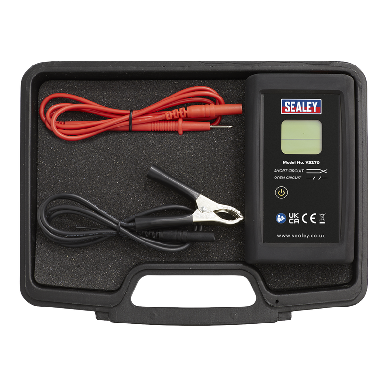 Sealey Multi-Voltage Glow Plug Tester VS270 9V
