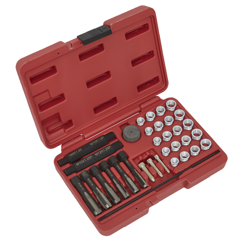 Sealey Glow Plug Thread Repair Set 33 Piece Model VS311