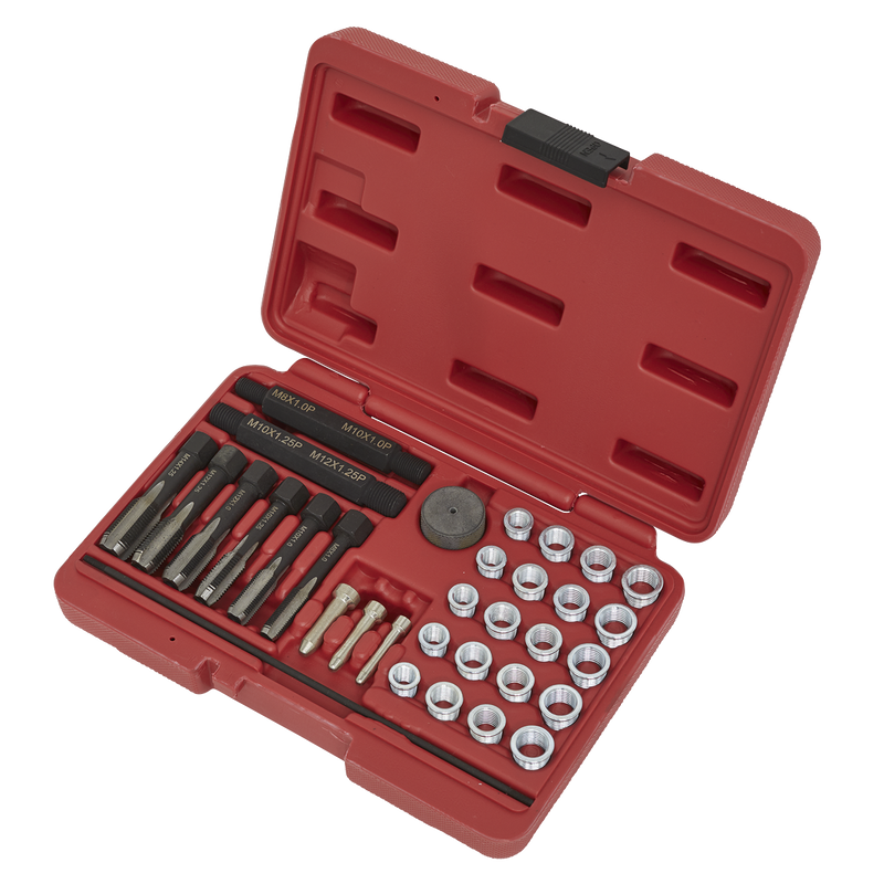 Sealey Glow Plug Thread Repair Set 33 Piece Model VS311