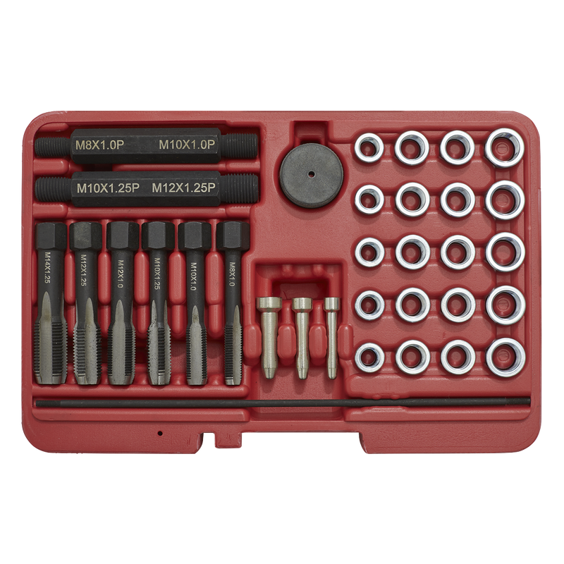 Sealey Glow Plug Thread Repair Set 33 Piece Model VS311