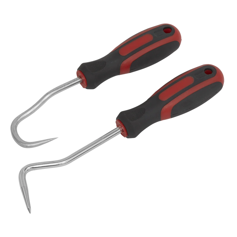 Sealey Hose Removal Hook Set 2 Piece 210mm