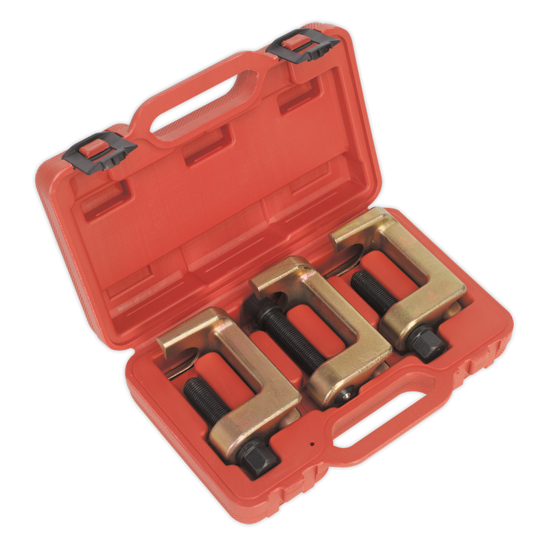 Sealey Ball Joint Splitter Set 3 Piece with Jaw Capacity 23-34mm