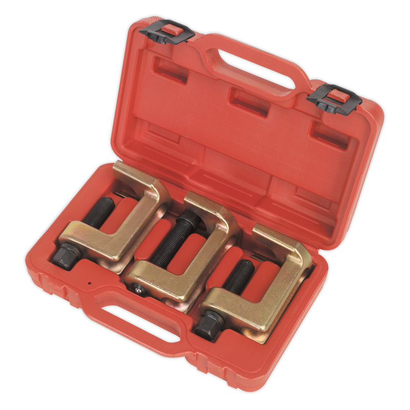 Sealey Ball Joint Splitter Set 3 Piece with Jaw Capacity 23-34mm