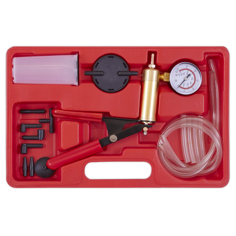 Sealey Vacuum Tester & Brake Bleeding Kit VS402 1.29kg
