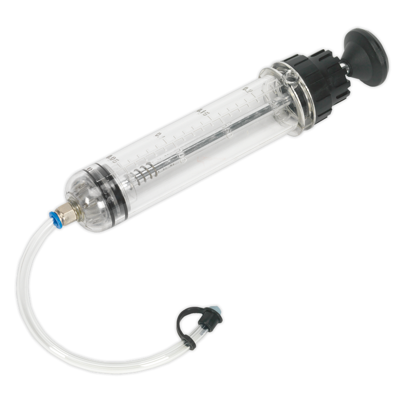 Sealey Oil & Brake Fluid Inspection Syringe 200ml VS404