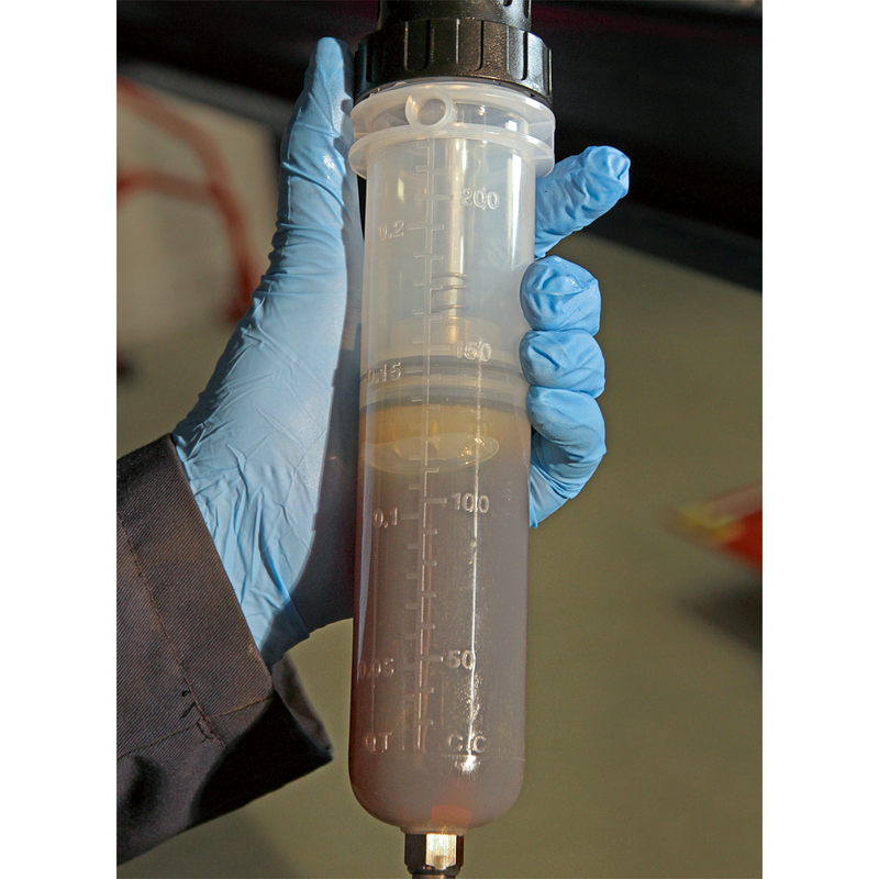 Sealey Oil & Brake Fluid Inspection Syringe 200ml VS404