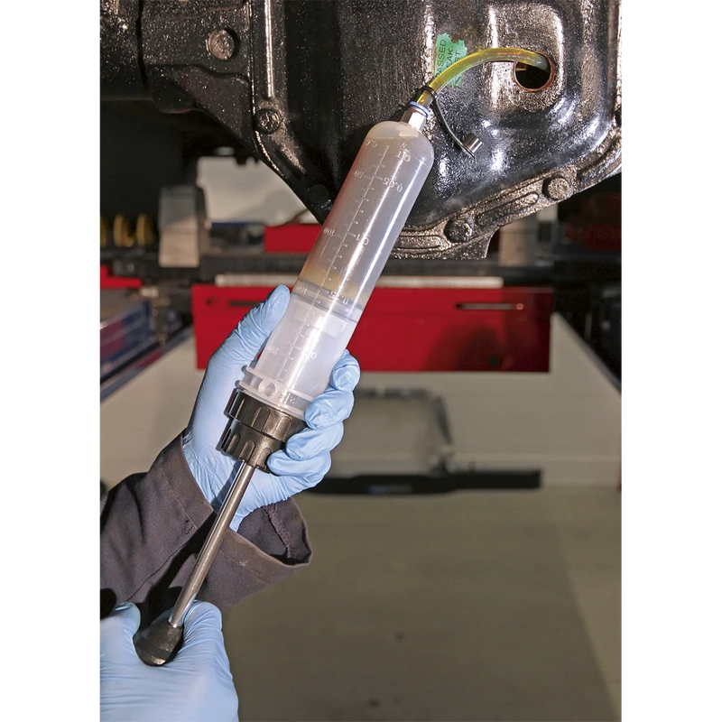 Sealey Oil & Brake Fluid Inspection Syringe 200ml VS404