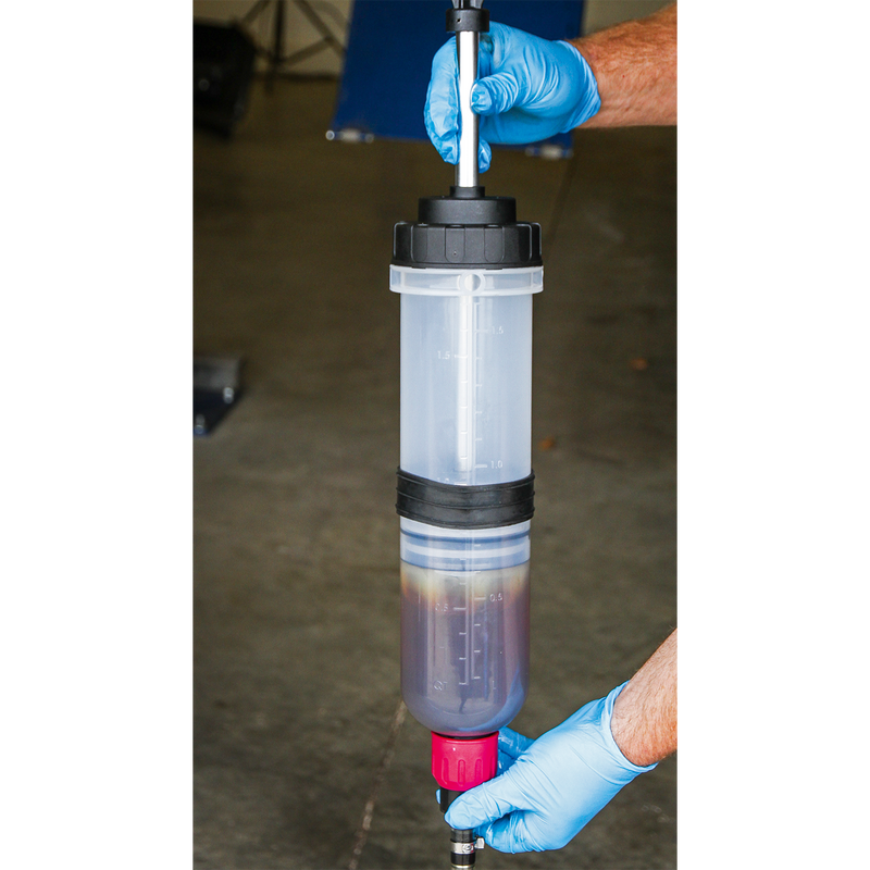 Sealey Oil Inspection Syringe 1.5L Model VS405