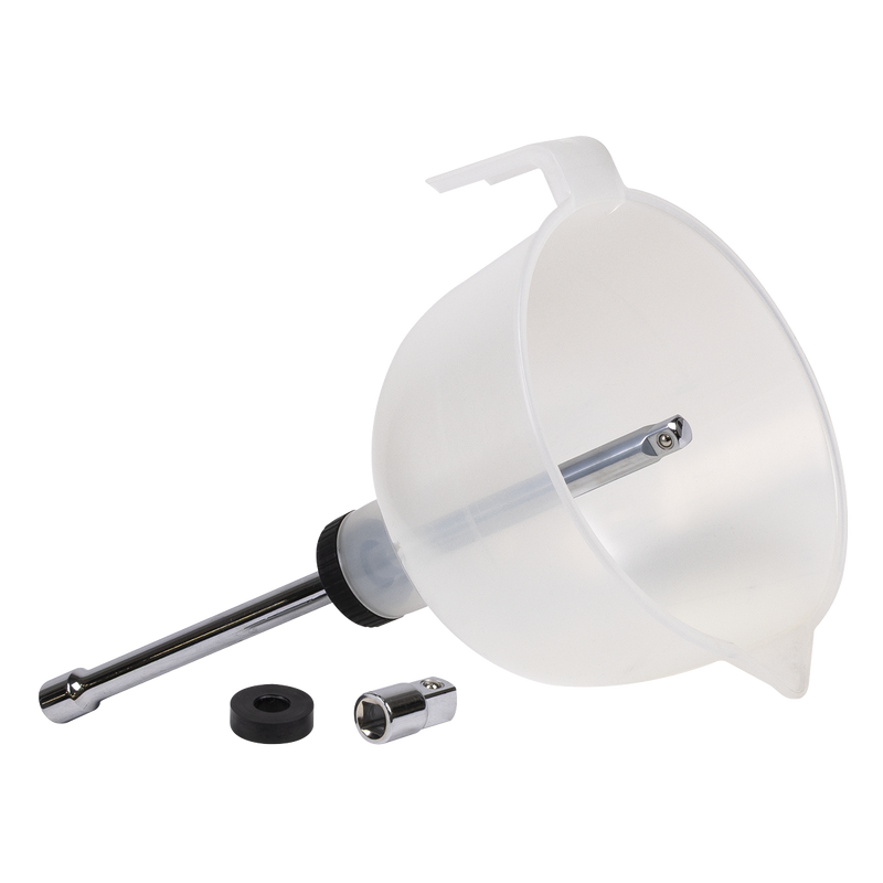 Sealey Oil Capture Extension Funnel Set 1L VS409