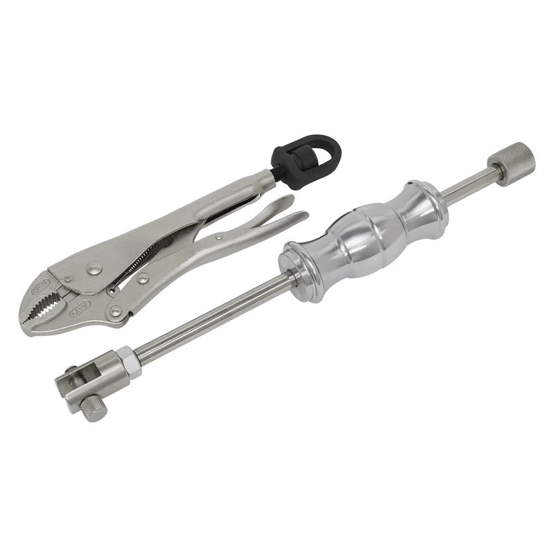 Sealey Slide Hammer Locking Pliers 600mm Jaw Capacity 40mm