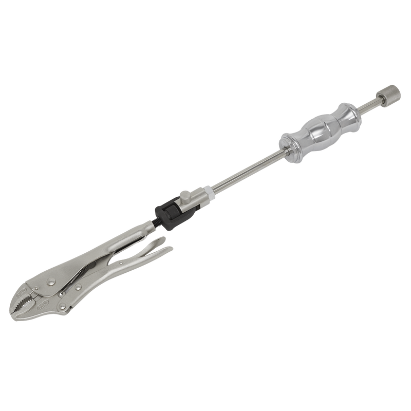 Sealey Slide Hammer Locking Pliers 600mm Jaw Capacity 40mm