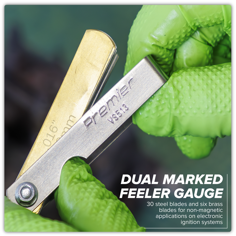 Sealey Premier Feeler Gauge Model VS513 36 Blade Dual Marked