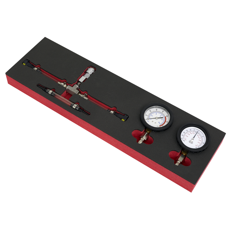 Sealey Fuel Pressure Gauge Set VS550 0.91kg