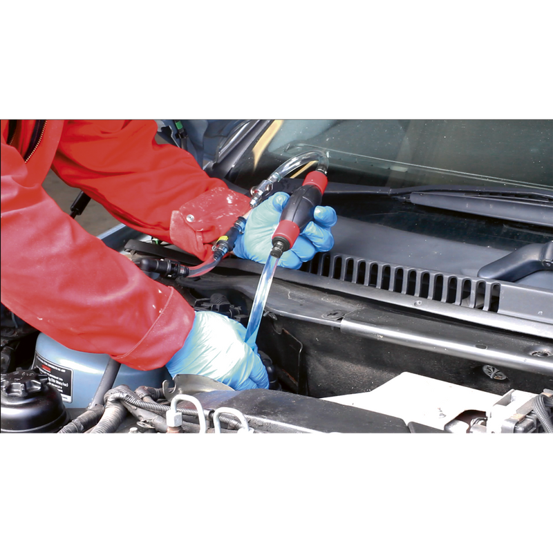 Sealey Diesel Fuel Priming Set VS555 9mm Hose Bore