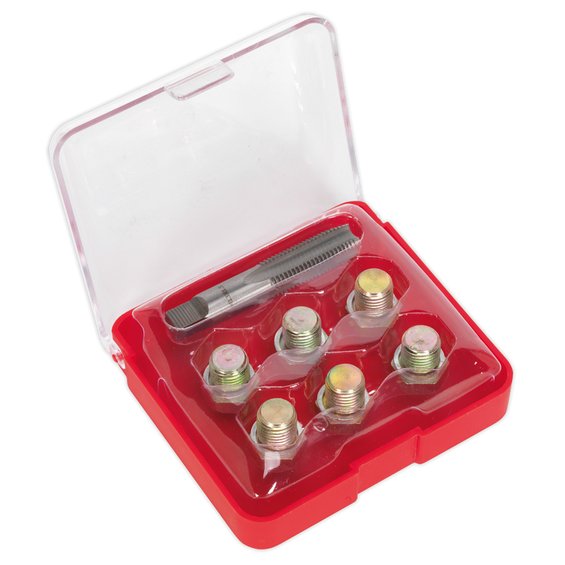 Sealey Oil Drain Plug Thread Repair Set M13