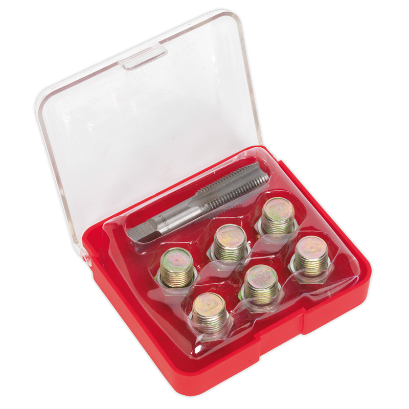 Sealey Oil Drain Plug Thread Repair Set M15