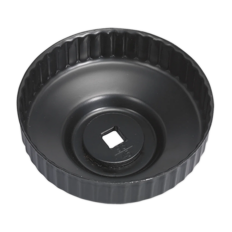 Sealey Oil Filter Cap Wrench 93mm 45 Flutes