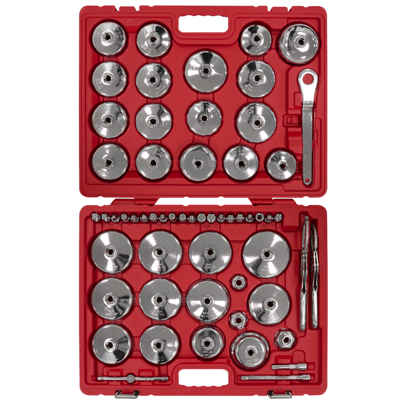 Sealey Master Oil Filter Set 58 Piece VS7014 1/2" Drive